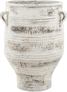 Benoa Vaas Antiek Wit Groot