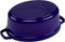 Staub cocotte - ovaal - 31 cm - donkerblauw