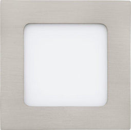 EGLO Fueva 1 - Inbouwspot - LED 5,5W 600 lm 3000K - Nikkel
