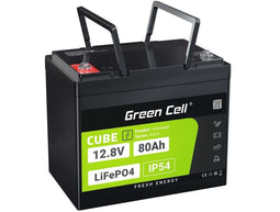 Green Cell LFPGC12V80AH - UPS-accu - Lithium-ijzerfosfaat (LiFePo4) 12,8 V