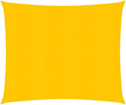 vidaXL - Zonnezeil - 160 - g/m² - 3,6x3,6 - m - HDPE - geel