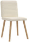vidaXL - Eetkamerstoelen - 2 - st - linnen