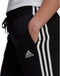 Adidas Essentials French Terry 3-Stripes Joggingbroek Zwart Dames - Maat S