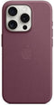 Apple FineWoven Back Cover - iPhone 15 Pro - MagSafe - Paars