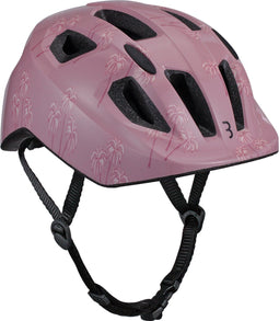 BBB Cycling Hero - Kinderhelm - Verstelbaar - Pink Palmtrees - Maat M - BHE-172