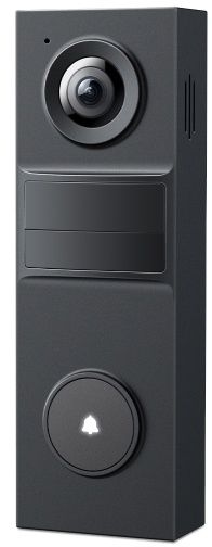 TP-Link Tapo D205 - Videodeurbel - 2K HD camera AI persoonsdetectie - Zwart