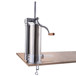 6 L EDESTAHL Wurstfüller Sausage Machine Sausage vulmachine inclusief 6 vulbuizen