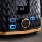 Tower Empire Retro Broodrooster - 2 Sneden - Zwart