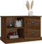 vidaXL - Tv-meubel - 73x35,5x47,5 - cm - bewerkt - hout - bruin - eikenkleur