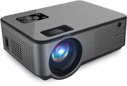 Spoused Beamer - Full-HD - 10.000 Lumen - Streamen Via WiFi - Mini Beamer - Zwart