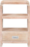 vidaXL - Nachtkastje - 40x30x60 - cm - massief - acaciahout