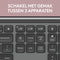 Logitech Signature Slim K950 - Draadloos Toetsenbord - Schakelen tussen 3 apparaten - Qwerty US Grafiet