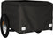 vidaXL - Fietstrailer - 45 - kg - ijzer - zwart - en - grijs