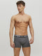 JACK&JONES ADDITIONALS JACLICHFIELD TRUNKS - Heren Onderbroek - 3-pack - Burgundy (3 stuks)