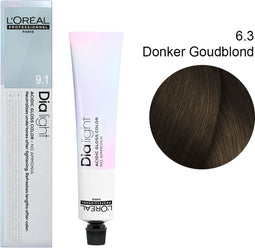 L'Oréal Professionnel - Dia Light - Haarverf - 50 ML - 6.3