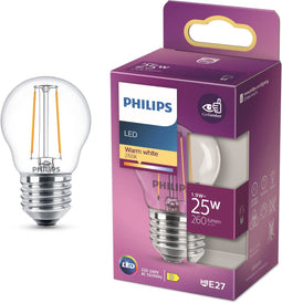Philips LED Classic - Kaarslamp 25W E27 - Energiezuinig - Warm wit licht