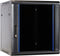 DSIT 12U wandkast met glazen deur 600x600x635mm (BxDxH) - serverbehuizing - serverrack - serverkast - 19 inch