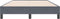 vidaXL - Bedframe - zonder - matras - 120x220 - cm - fluweel - donkergrijs
