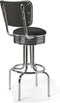 Bel Air Retro Barkruk BS-28CB Zwart