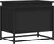 vidaXL - Opbergbox - met - deksel - 60x40x51,5 - cm - bewerkt - hout - zwart
