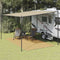 vidaXL - Tenttapijt - 250x450 - cm - HDPE - zandkleurig
