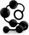 Anal Adventures Platinum - Siliconen Anaal Kralen - Large