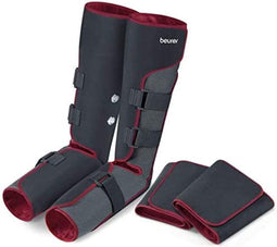 Beurer FM 150 Pro - (Spat)ader drukmassage apparaat - 4 Manchetten voor boven- en onderbenen - Luchtdrukmassage met timer (incl. batterijen en netadapter)