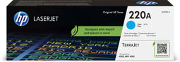 HP 220A - LaserJet-tonercartridge - Hoge kwaliteit en lagere koolstofvoetafdruk - Cyaan