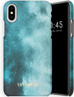 Selencia Maya Fashion Backcover iPhone Xs / X hoesje - Air Blue