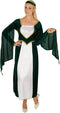 Dressforfun Kasteelprinses - Vrouwenkostuum - Fluweel en chiffon - Inclusief tiara