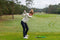 Pure 2 Improve - Afslagmat 60 x 31 cm - Stevige kunstgras oefenmat - Groen