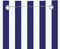 vidaXL - Balkonscherm - 120x240 - cm - oxford - stof - blauw - en - wit