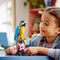 LEGO Creator 3in1 - Exotische Papegaai - Kikker - Vis - 253 onderdelen