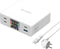 4smarts 130W GaN Oplaadstation met Quick Charge en Power Delivery Wit