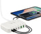 4smarts 7in1 GaN Oplaadstation 100W Snellader met QI Opladen Wit