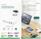 4smarts 7in1 GaN Oplaadstation 100W Snellader met QI Opladen Wit