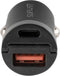 4SMarts Car Charger VoltRoad Pico Dual 20W PD/QC - Zwart