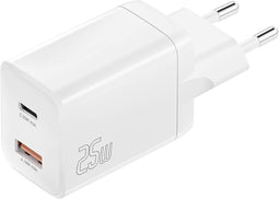 4smarts PDPlug Duos USB/USB-C Snellader 25W Power Delivery en Quick Charge Wit