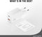 4smarts PDPlug Duos USB/USB-C Snellader 25W Power Delivery en Quick Charge Wit