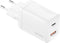4smarts PDPlug Duos USB/USB-C Snellader 25W Power Delivery en Quick Charge Wit