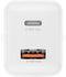 4smarts PDPlug Duos USB/USB-C Snellader 25W Power Delivery en Quick Charge Wit