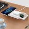 4smarts UltiMag Trident Draadloze Geschikt voor MagSafe Oplader 20W voor iPhone/AirPods/Apple Watch Wit