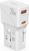 4smarts Universele Wereldstekker US/AUS/UK/EU Fast Charge 20W
