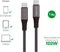 4Smarts USB-C to USB-C Kabel PremiumCord 100W 1.5m - Zwart