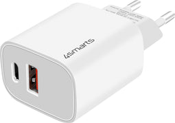 4SMarts Wall Charger VoltPlug Adaptive PD 25W with Quick Charge - Wit