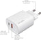 4SMarts Wall Charger VoltPlug Adaptive PD 25W with Quick Charge - Wit