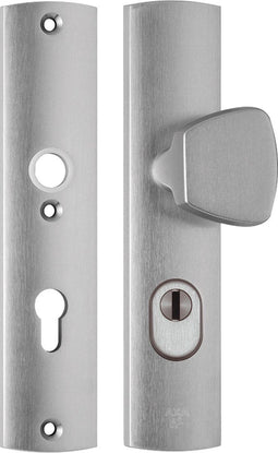 AXA 6665 - Veiligheidsbeslag Curve Plus S-knop PC72 - anti-kerntrek SKG3 - Aluminium