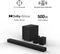 Hisense AX5125H - Soundbar - 5.1.2 kanalen 500 W DTS:X Dolby Atmos - Zwart