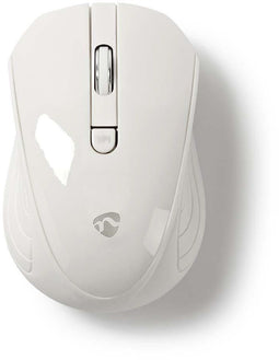 Nedis MSWS400 - Draadloze muis - Ergonomisch - Wit