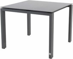 4SO - 4SO Goa Tafelframe Antracite Met HPL Tafelblad Slate Antracit...